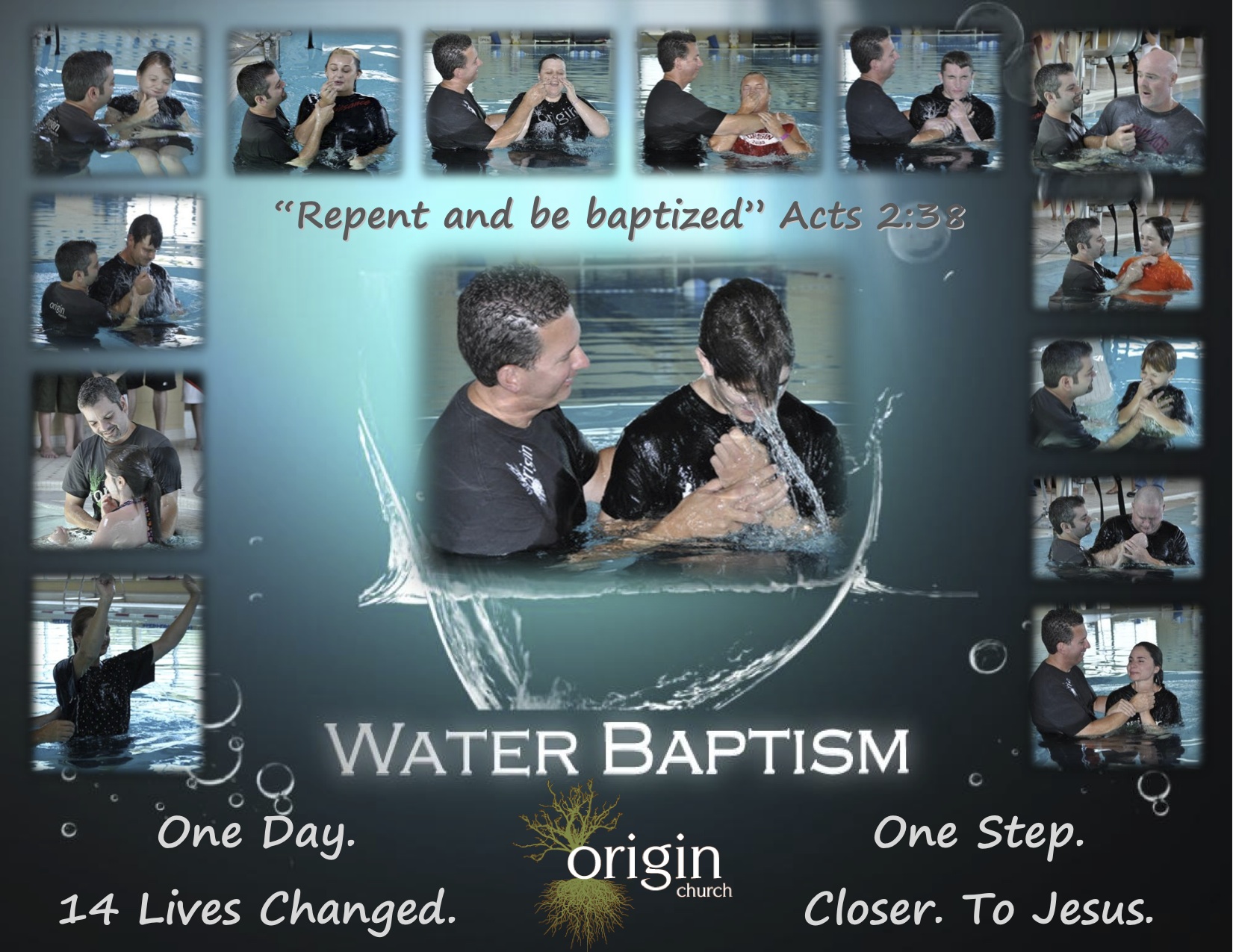 Baptism Origin……the journey continues! Shane Craven